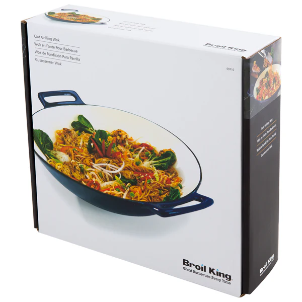 Cast Grilling Wok - Image 4