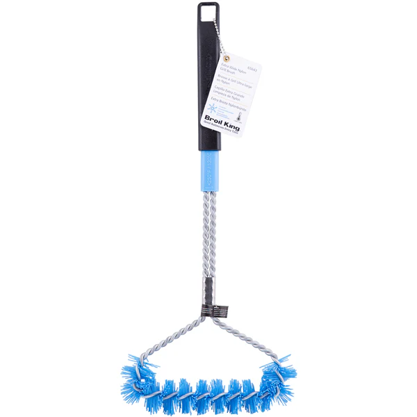 Extra Wide Nylon Grill Brush - Image 4