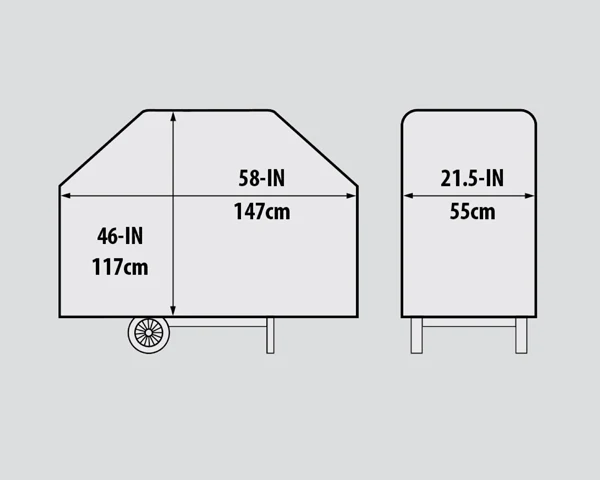 58" Premium Pvc Polyester Cover - Image 2