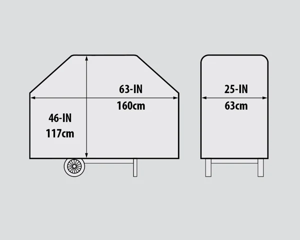 63" Premium Pvc Polyester Cover - Image 2